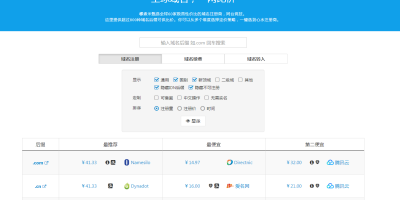 域名比价平台 域名比价平台