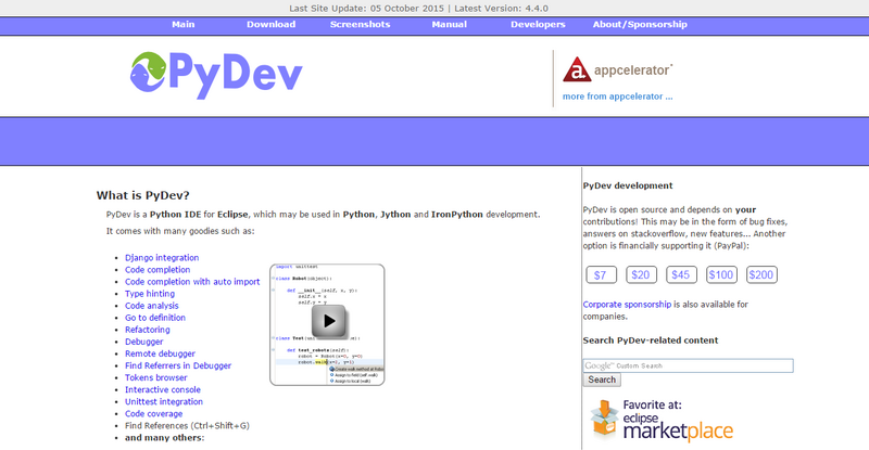 Python 解释器和编辑器 Python 解释器和编辑器