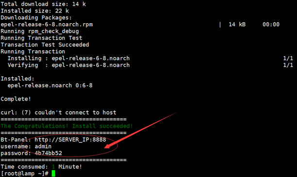 BandwagonHost 搬瓦工 VPS 安装 BT 宝塔 Web 面板