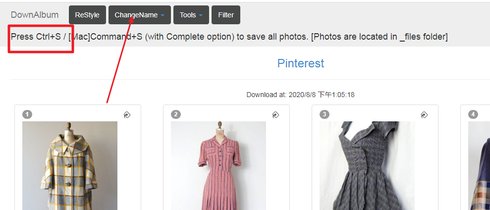 Chrome 插件 DownAlbum:pinterest 相册图片批量下载 Chrome 插件 DownAlbum:pinterest 相册图片批量下载