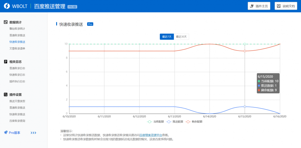 百度搜索推送管理 wordpress 插件 百度搜索推送管理 wordpress 插件