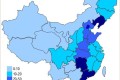 Python抓取微信好友所在省位和城市分布